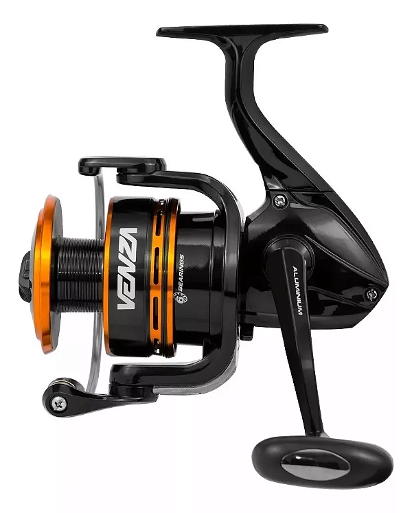 Molinete Venza 3000 - Drag 6kg - 130m/0,33mm - 6 Rol. - Vel. 5.1:1 - Marine