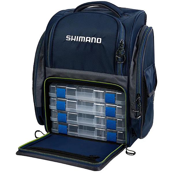 Mochila de Pesca Backpack XL LUGB-15 c/ 4 Estojos - Shimano