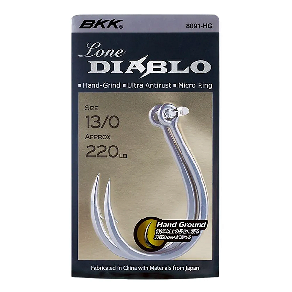 Anzol Ultra-Resistente Lone Diablo - BKK