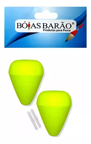 Boia Lambari N-8 C/ 2 Unidades - N58 (Boias Barão)