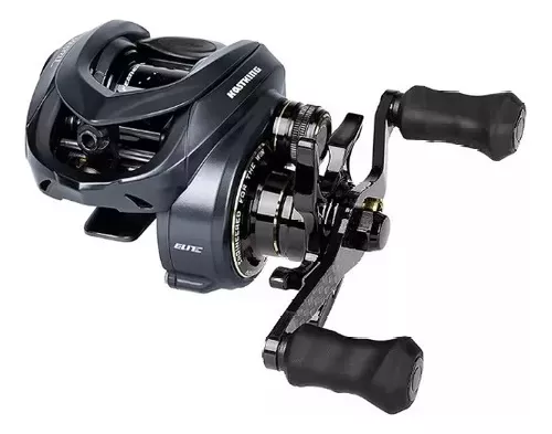 Carretilha Kestrel Elite - Peso 126g - Drag 6kg - 12 Rol. - Vel. 8.4:1 - Kastking