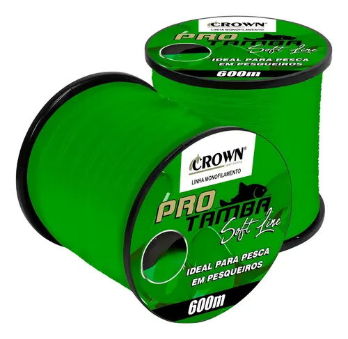 Linha Monofilamento Pro Tamba Soft 600m - Crown