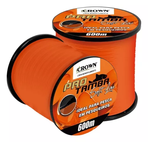 Linha Monofilamento Pro Tamba Soft 600m - Crown