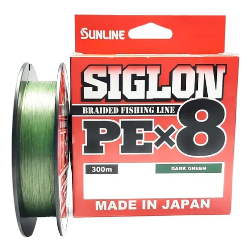Linha Multifilamento Siglon X8 PE 300m - Marine