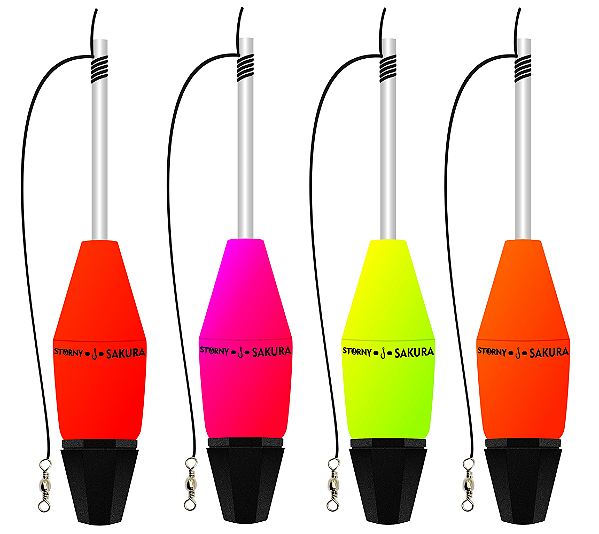 Kit C/ 2 Boias Torpedo Sakura 28g Sem Rolha - Storny