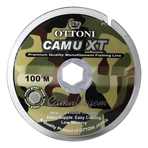 Linha Monofilamento Ottoni Camu XT 100m