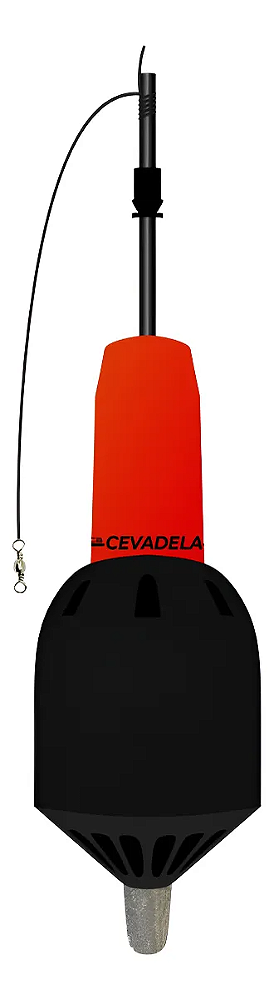 Kit C/ 2 Boia Cevadeira Invertida Cevadela 87g - JrPesca