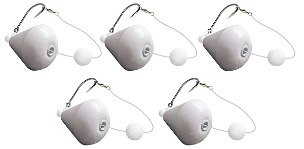 Kit C/ 5 Boia Pão Isopor 8g C/ Chicote - Storny