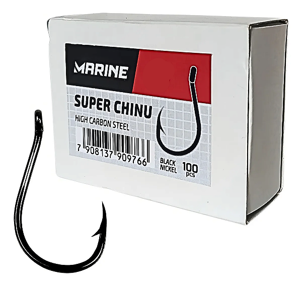 Anzol Super Chinu Blacknickel Caixa C/ 100un - Marine