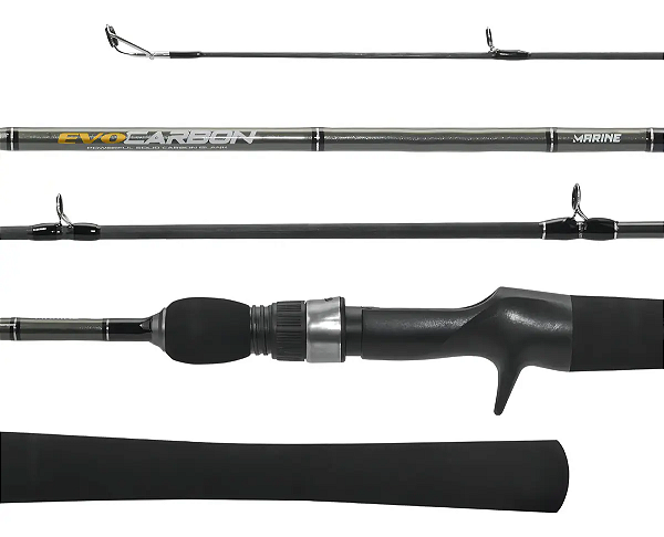 Vara p/ Carretilha Marine Evocarbon Inteiriça