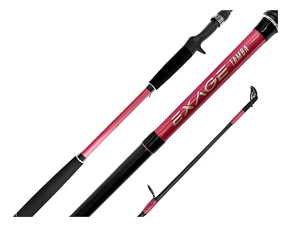 Vara p/ Carretilha Exage Tamba XAC80XHW 20~50lbs (2,40m) 2 Partes - Shimano