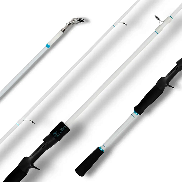 Vara p/ Molinete V200M 7-17lbs 2 Partes - Voxxi