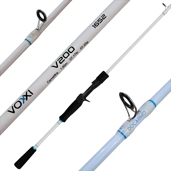 Vara p/ Carretilha V200C 7-17lbs 2 Partes - Voxxi