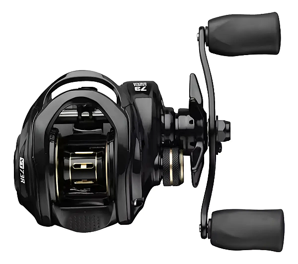 Carretilha VT73R Preta 7.3:1 Drag 8kg 215g - Johncoo