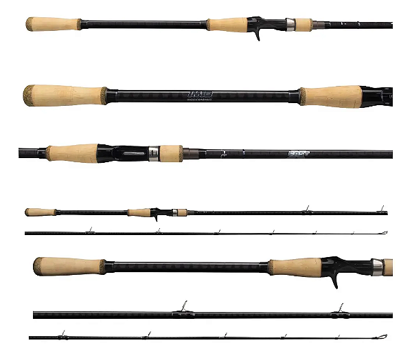 Vara p/ Carretilha X-Fast 25-50lb 2 Partes - Saint