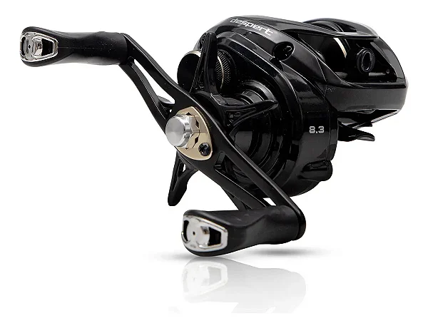 Carretilha Despert Black Gold - Drag 7kg - 11 Rol. - Vel. 8.3:1 - Maruri