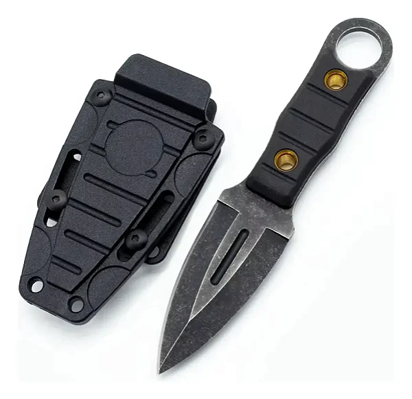 Faca Russa Full Tang 16cm C/ Bainha Abs - Taue