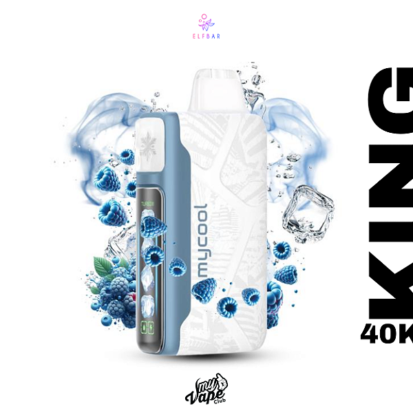 ELFBAR ICE KING - BLUE RAZZ ICE 40K