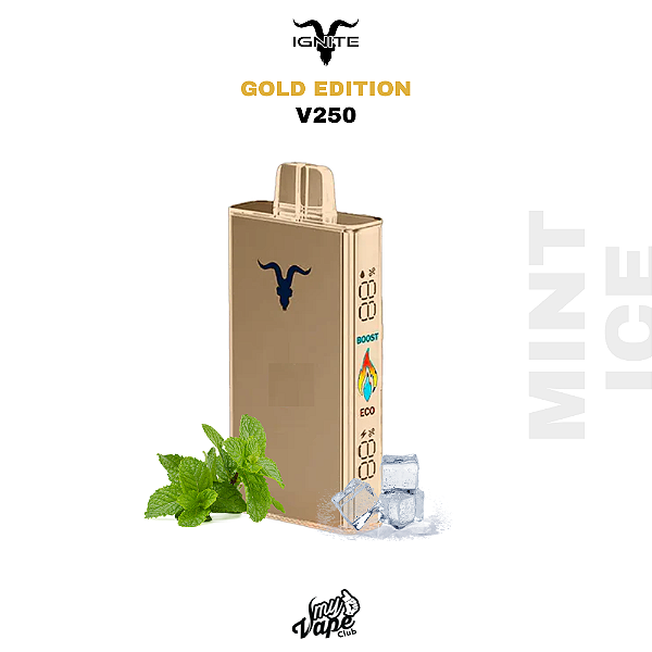IGNITE V250 Gold Rose – Sabor Mint Ice