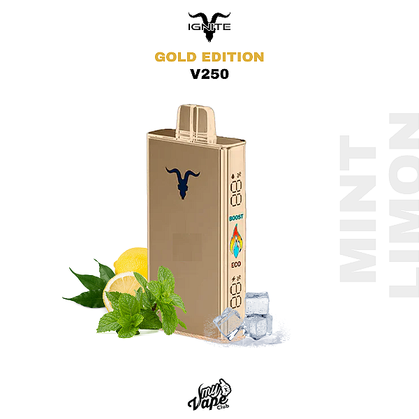 IGNITE V250 Gold Rose – Mint Limón