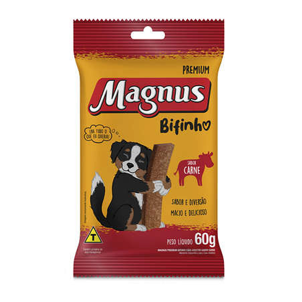 Bifinho Magnus para Cães Adultos Sabor Carne