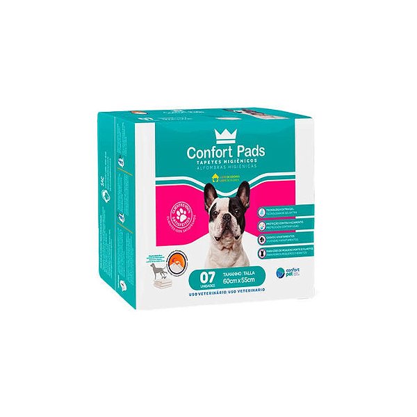 Tapete Higienico Confort Pads 60 c - 7 unidades