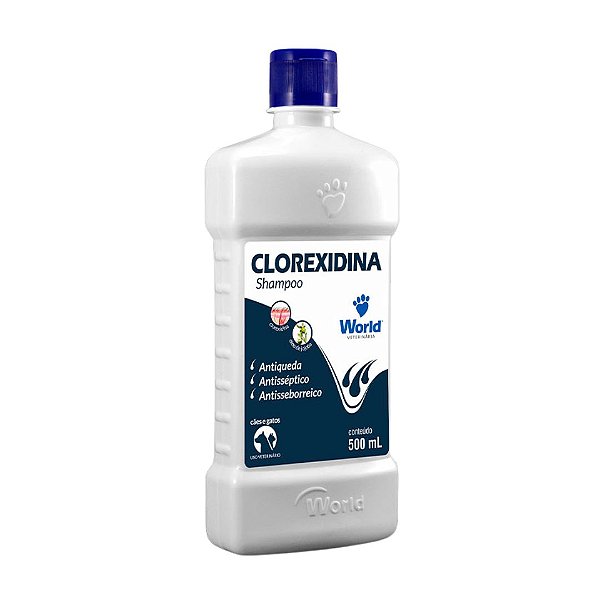 Shampoo World Veterinária Dug's Clorexidina Cães & Gatos