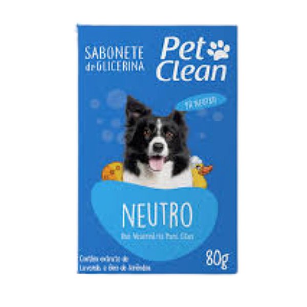 Sabonete Pet Clean Neutro - 80 g