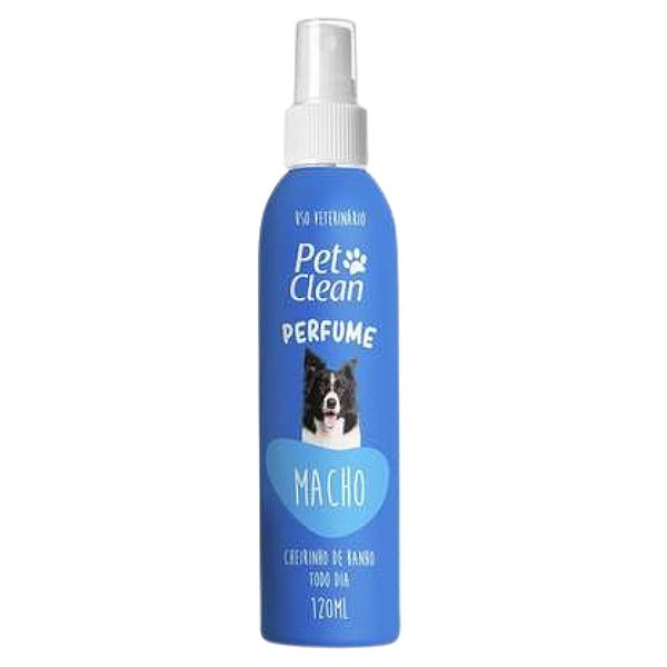 Perfume Pet Clean Cães e Gatos Machos - 120 mL