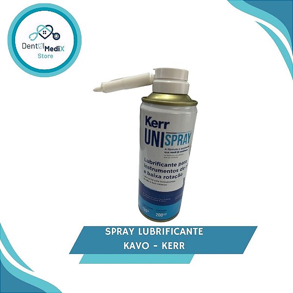LUBRIFICANTE KAVO/KERR UNISPRAY - para instrumentos de alta e baixa rotação