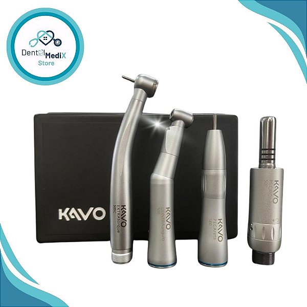KIT ACADÊMICO ODONTOLÓGICO KAVO - SÉRIE 500 - DUAL LED - PEÇAS DE MÃO