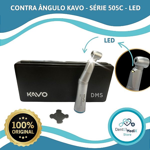 CONTRA Ângulo KAVO Série 505 C - com LED - Peças de mão Odonto