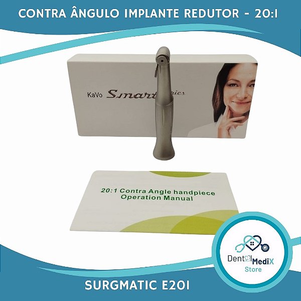 CONTRA ÂNGULO IMPLANTE REDUTOR - 20:1- KAVO SURGMATIC 201