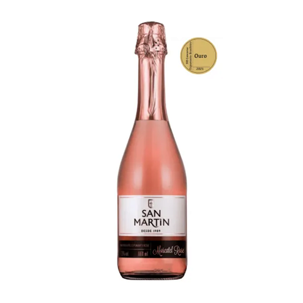 Espumante San Martin Moscatel Rosé 660 ml