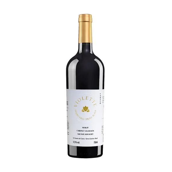 Vinho Fausto de Pizzato Violette Suave 750 ml