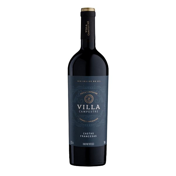 Vinho Villa Campestre Castas Francesas Reservado 750 ml