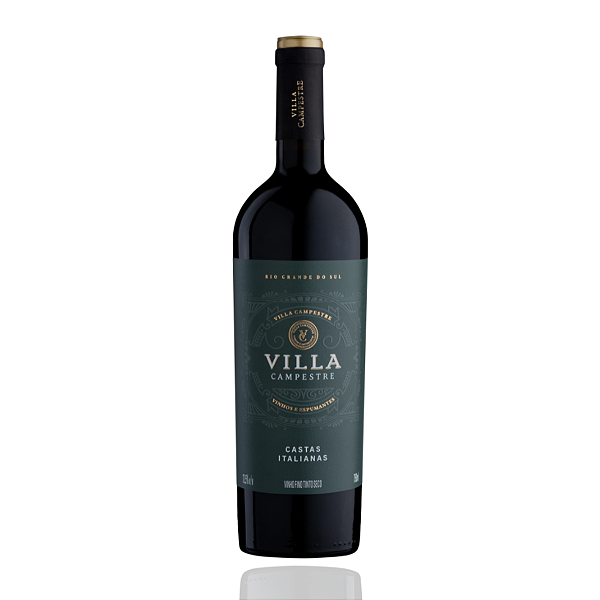 Vinho Villa Campestre Castas Italianas Reservado 750 ml