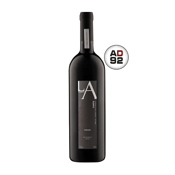 Vinho Tinto Corte 60% Merlot, 30% Shiraz, 10% Petit Verdot-  Luiz Argenta L.A. Clássico