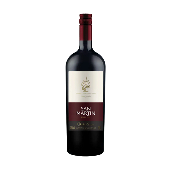 Vinho San Martin Bordô Suave 1 L