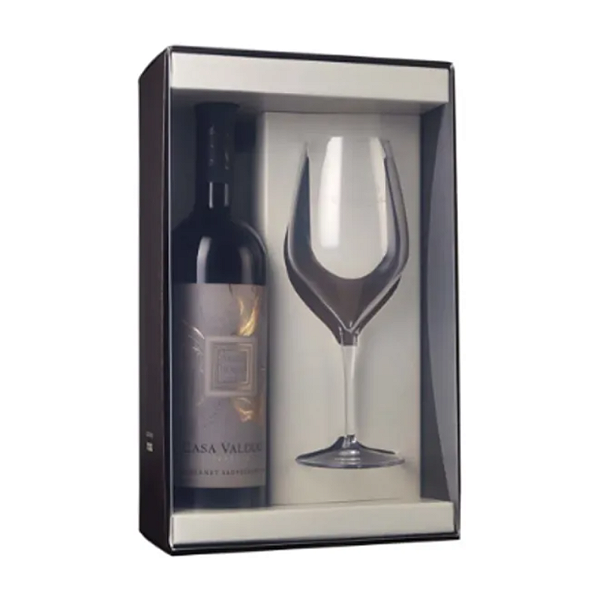 Kit Vinho Casa Valduga Terroir Cabernet Sauvignon 750 ml com taça