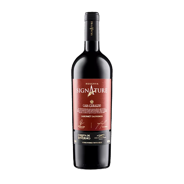 Vinho Casa Geraldo Signature Reserva Cabernet Sauvignon 750 ml