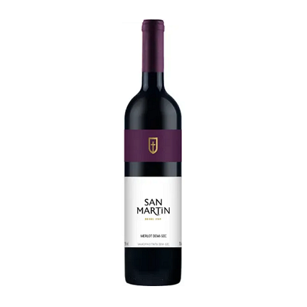 Vinho San Martin Merlot Demi-Sec 750 ml