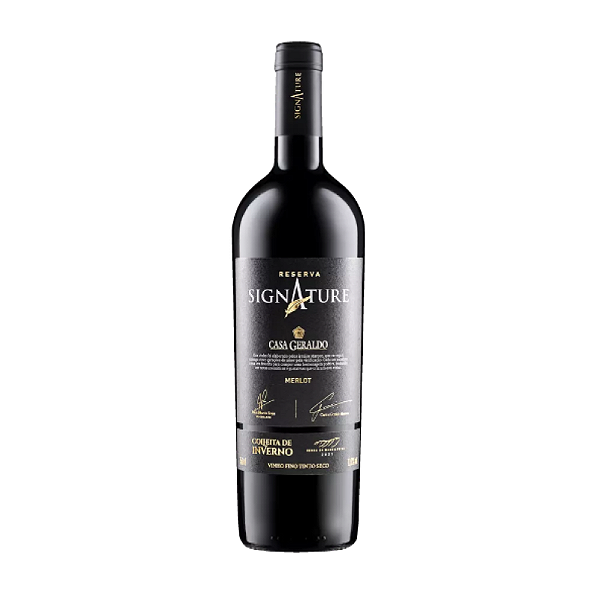 Vinho Casa Geraldo Signature Reserva Merlot 750 ml