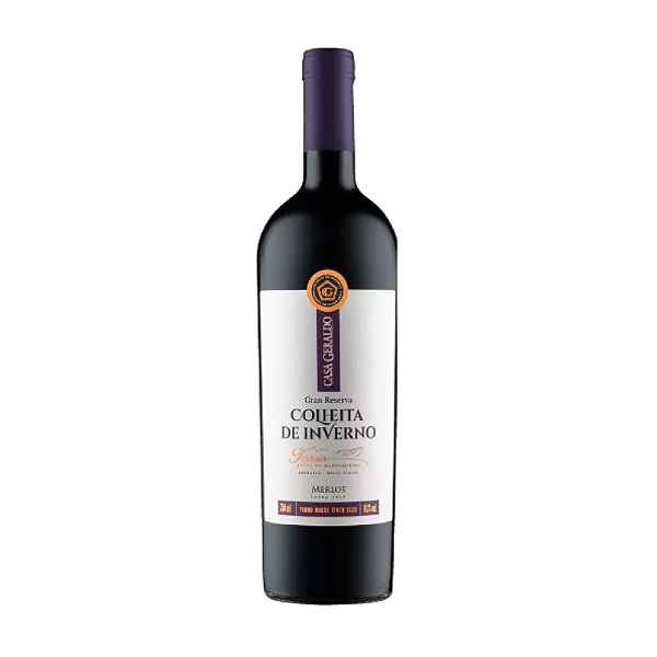 Vinho Casa Geraldo Colheita de Inverno Gran Reserva Merlot 750 ml