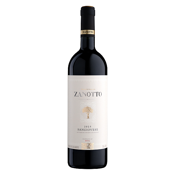 Vinho Zanotto Tinto Seco Sangiovese 750 ml