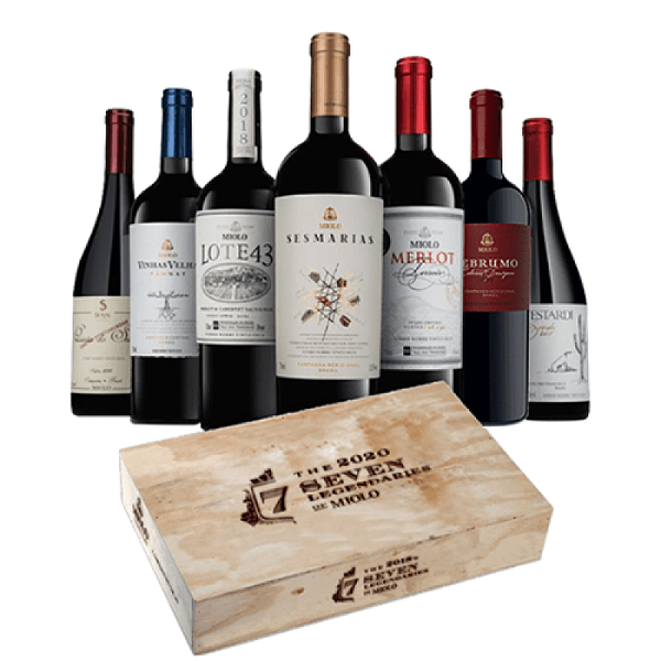 Kit Vinhos Miolo 7 Lendários 6 X 750 ml