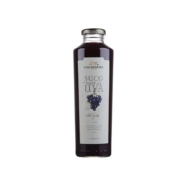 Suco de Uva Tinto Integral Casa Madeira 500 ml