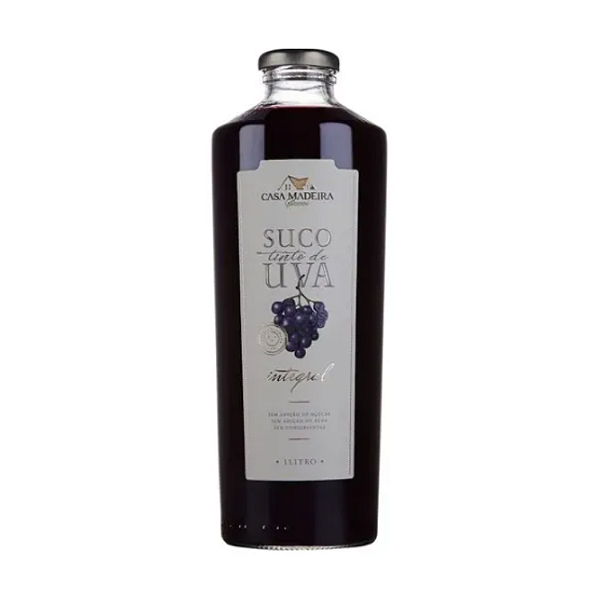 Suco de Uva Tinto Integral Casa Madeira 1 litro