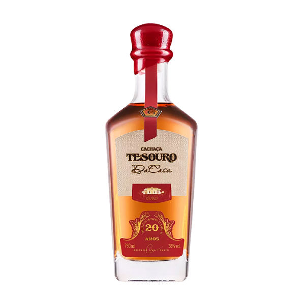 Cachaça Casa Geraldo Tesouro da Casa Ouro 20 anos 750 ml