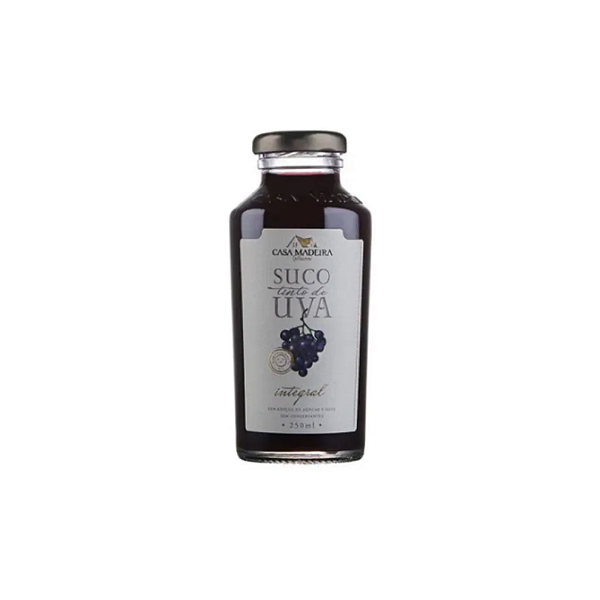Suco de Uva Tinto Integral Casa Madeira 250 ml